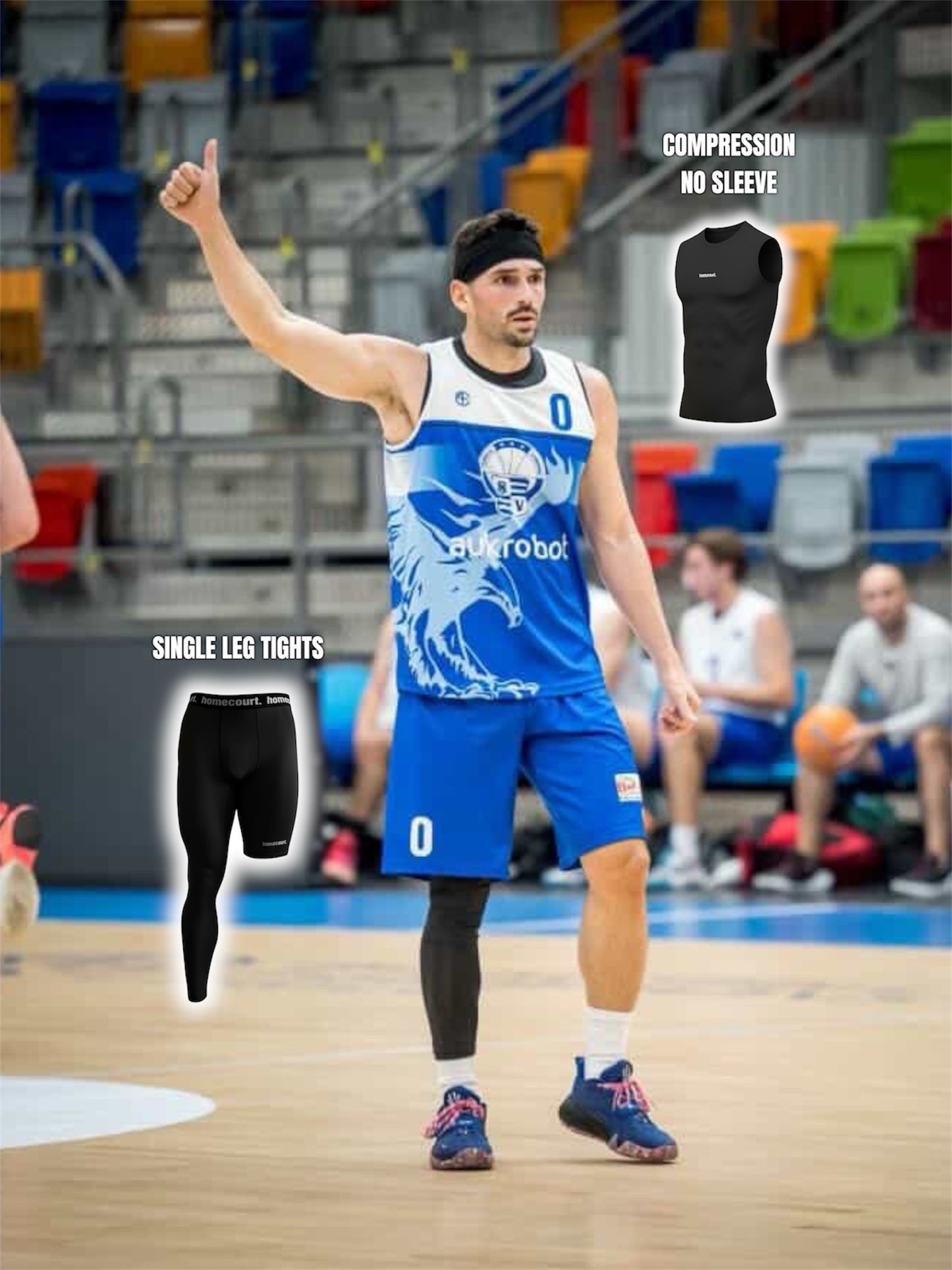 Single leg tights
